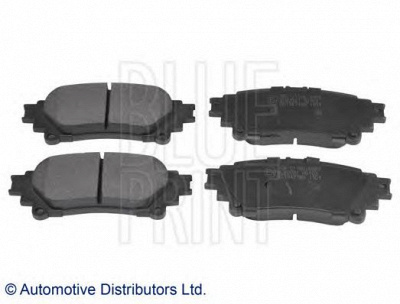 BLUE PRINT adt342186 -  Комплект тормозных колодок, дисковый тормоз